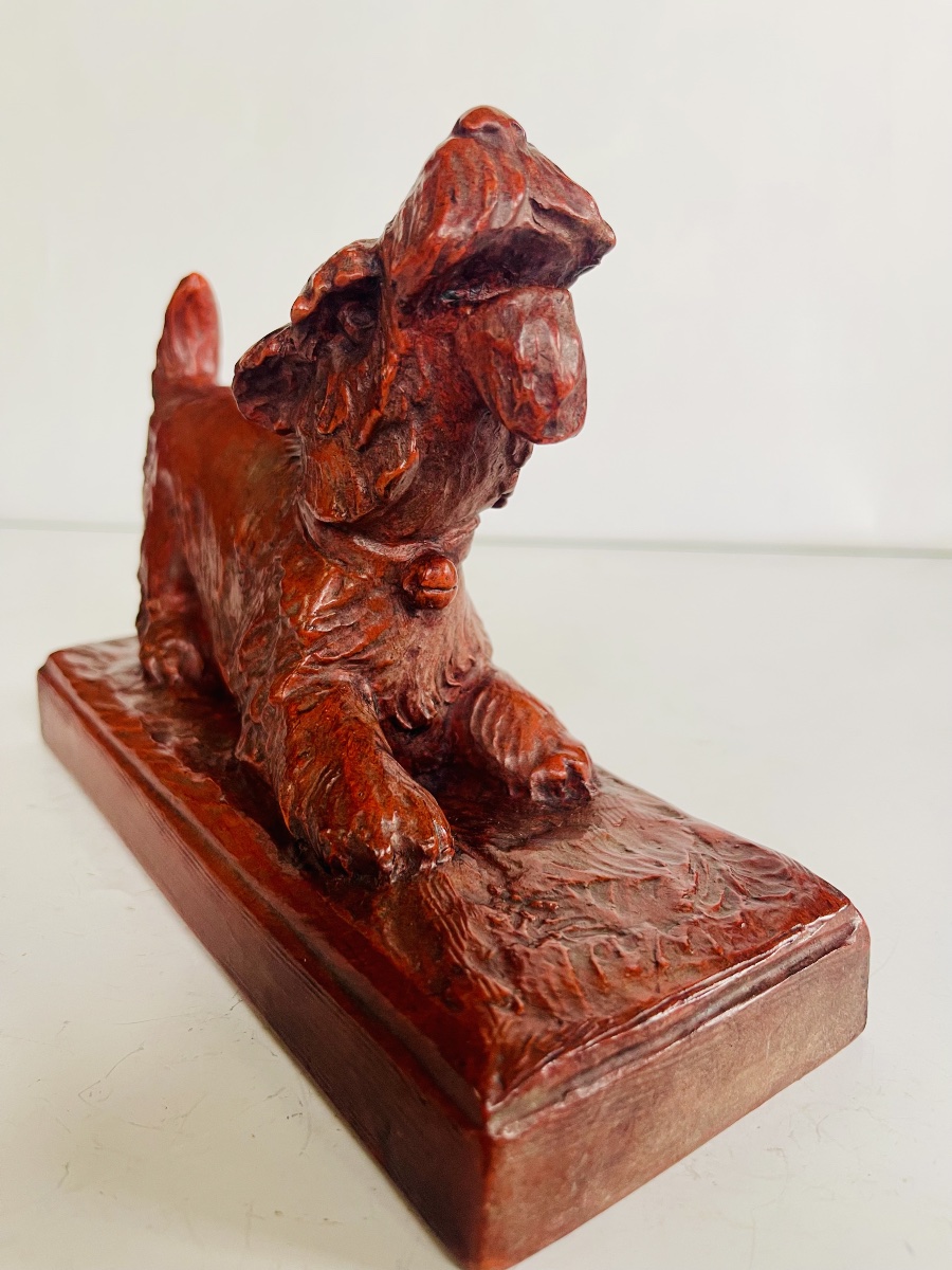 Terracotta Terrier Dog - Callo-photo-7